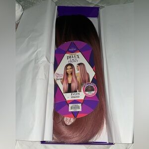 Freetress Equal synthetic lace front wig- Evlyn (pinkgold)